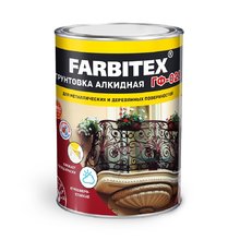 Грунт ГФ-021 красно-коричневый 20 кг (FARBITEX)