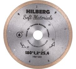 Диск алмазный отрезной 180*1,2*25,4*8мм Hilberg Hyper Thin 1,2 mm HM540