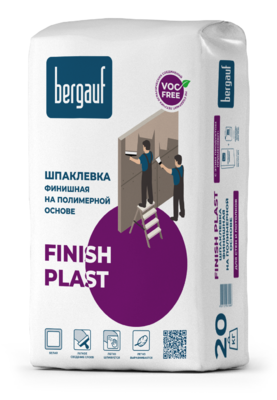 Шпаклёвка " BERGAUF  Finish Plast" (20 кг)/64  полимерная